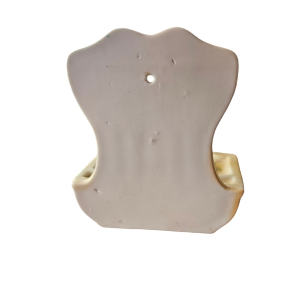 Vintage Nippon Hand Painted Porcelain Toothbrush Soap Holder Hang Stationary - Picture 3 of 8